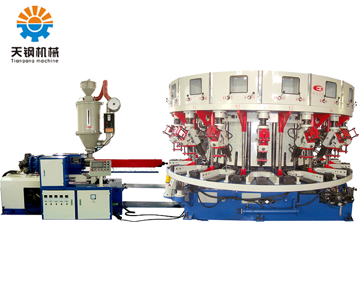 單色鞋用塑料注射機（自動(dòng)翻楦型）